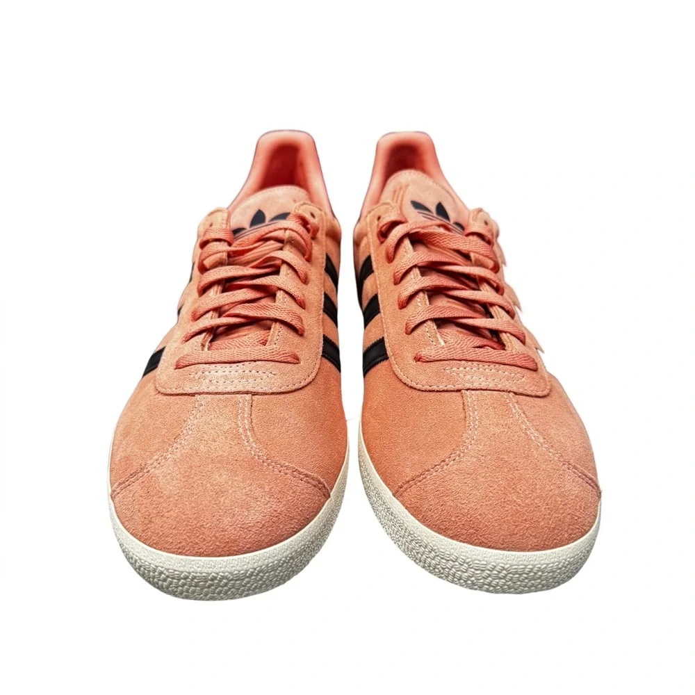 Adidas Gazelle Pink Black White Mens 13 Y2K Retro Sneakers BNWT Rare